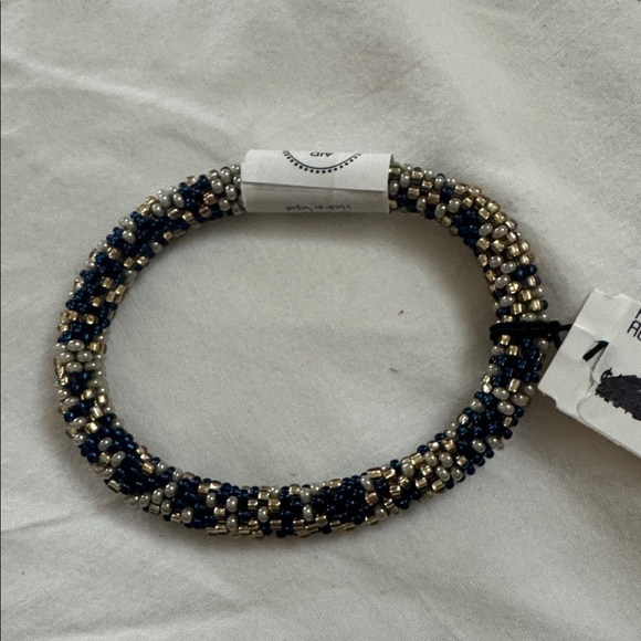 Aid Through Trade Bracelet blue - Picture 2 of 3